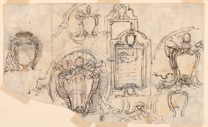 Dibujo, Bocetos, 1740-58