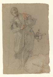 Soldado cargando su arma
