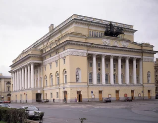 El Teatro Alexandrinsky en San Petersburgo, 1828-1832