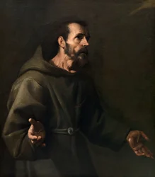 San Francisco recibe los estigmas, ca 1611