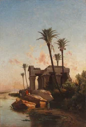Paisaje egipcio