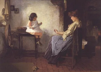 Enrollar la lana