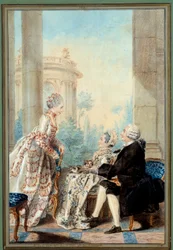 Monsieur y Madame de Saint Vast y Mademoiselle de Beauregard