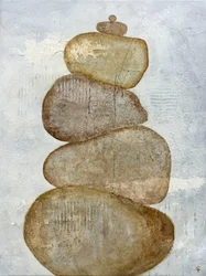 Piedras Zen apiladas