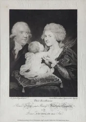 Retrato del Conde Sergei Sergeyevich Gagarin 1745-1798 y la Condesa Varvara Nikolaevna Gagarina
