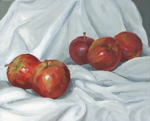 Manzanas rojas frescas