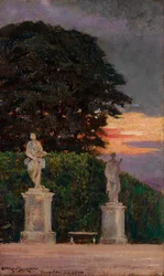 Esquina de la Terraza, Versalles, 1911