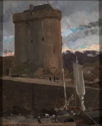 La Tour de Solidor en St. Severin, Normandía