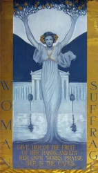 Sufragio femenino, c. 1905