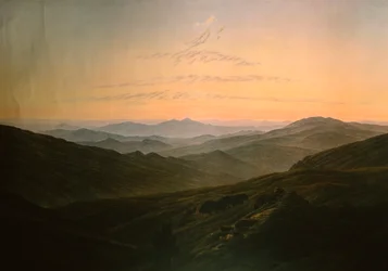 Amanecer, por Caspar David Friedrich (1774-1840)