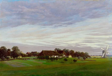 Campo llano cerca de Greifswald, 1822-1823