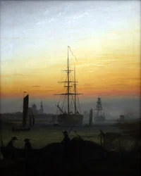 Alemán: Der Greifswalder Hafen El puerto de Greifswald