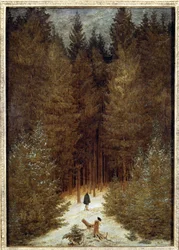Cazador en el bosque
