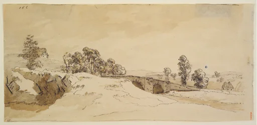 Paisaje con puente