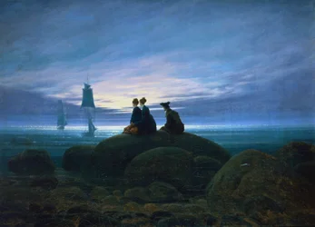«Salida de la luna sobre el mar», 1774