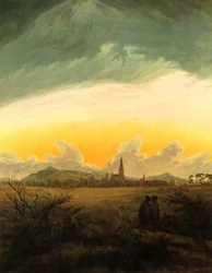 Neubrandenburg (Neubrandenburg en la bruma matinal)