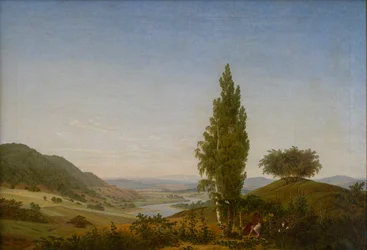 El verano (Paisaje con una pareja)