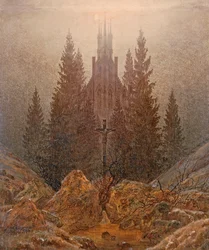 La cruz en las montañas