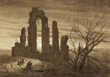 Invierno - Noche - Vejez y muerte (del ciclo de las horas del día y las edades del hombre de 1803)