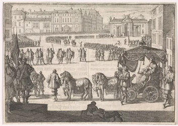 Inauguración de Cristina, Reina de Suecia en Estocolmo, 1650