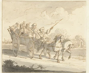 El carro de la granja