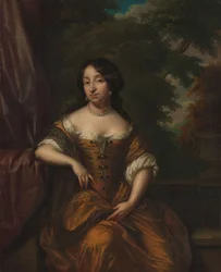 Retrato de Anna Maria Hoeufft 91646-1715), esposa de Jan Boudaen Courten