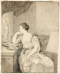Retrato de Madame de Poullain