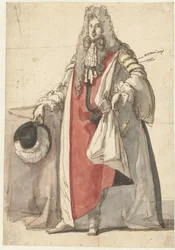 Retrato de Guillermo III, en traje de estado