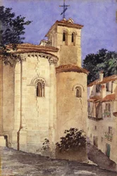 Iglesia en Segovia, España, 1920