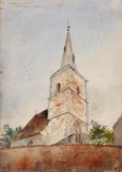 Iglesia de San Pedro, Cambridge, Inglaterra, 1880