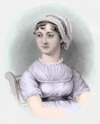 Retrato de Jane Austen, c.1850