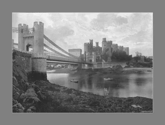 Castillo y puentes de Conway
