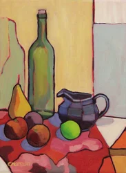 Geometría del color, 2023 (óleo sobre lienzo)