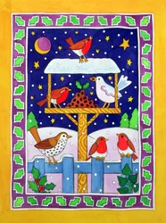 Fiesta de Navidad para los Pájaros
