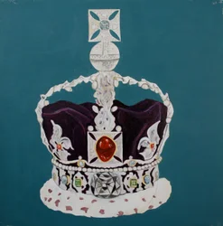 Joyas de la Corona 5, 2001 (óleo sobre lienzo)