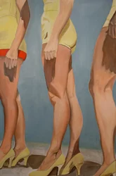 Piernas, 2007 (óleo sobre lienzo)