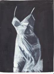 Rose 2, 2012 (óleo y acrílico sobre papel)