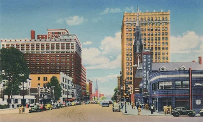 Broadway Mirando al Este, 1942