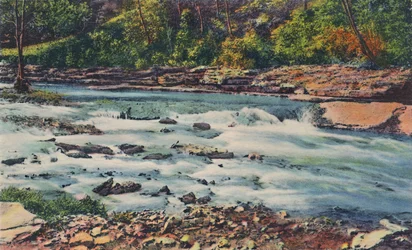 Aguas Rápidas, Parque Cherokee, 1942