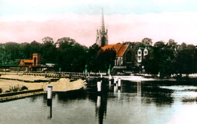 El río Támesis en Marlow, Buckinghamshire, 1926