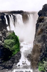 Cataratas Victoria, África, años 1920