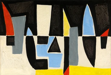 Composición, c.1952 (óleo sobre lienzo)