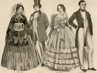 Ropa de 1850-1856