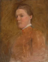 Cecilia Beaux Autorretrato, c. 1889-1894
