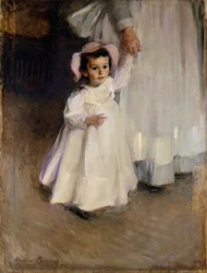 Ernesta (niña con niñera), 1894