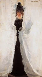 La Mosca. Pintura de Cecilio Pla Gallardo (1860-1934), óleo sobre lienzo, hacia 1897. Museo de Bellas Artes de Saint Pie. Valencia, España.