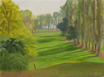 Desde el hoyo 10, Lido (pintura)