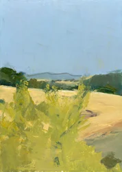 Montagne Noire, SW Francia 2012 (Óleo sobre tabla)