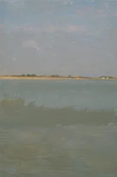 Tranquilidad (Óleo sobre tabla)