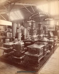 Exhibición de Michigan Stove Co., Exposición del Centenario, Filadelfia